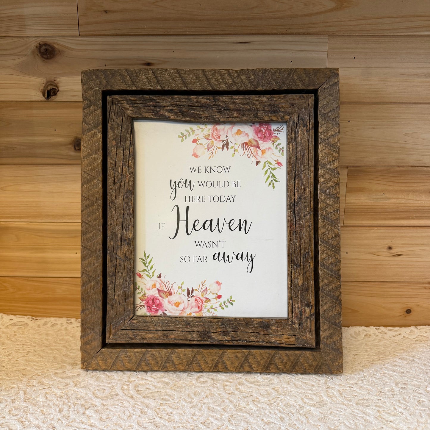 Honoring Loved Ones sign