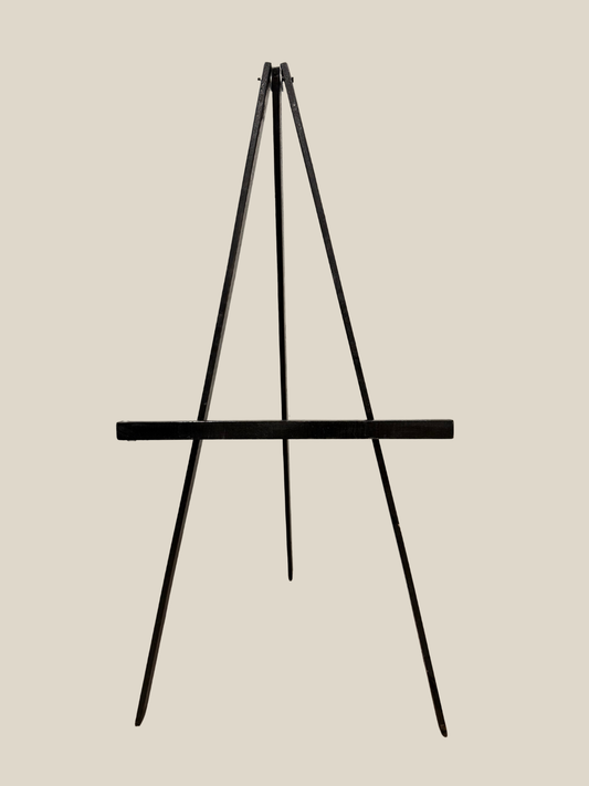 Wood Easel (painted black)