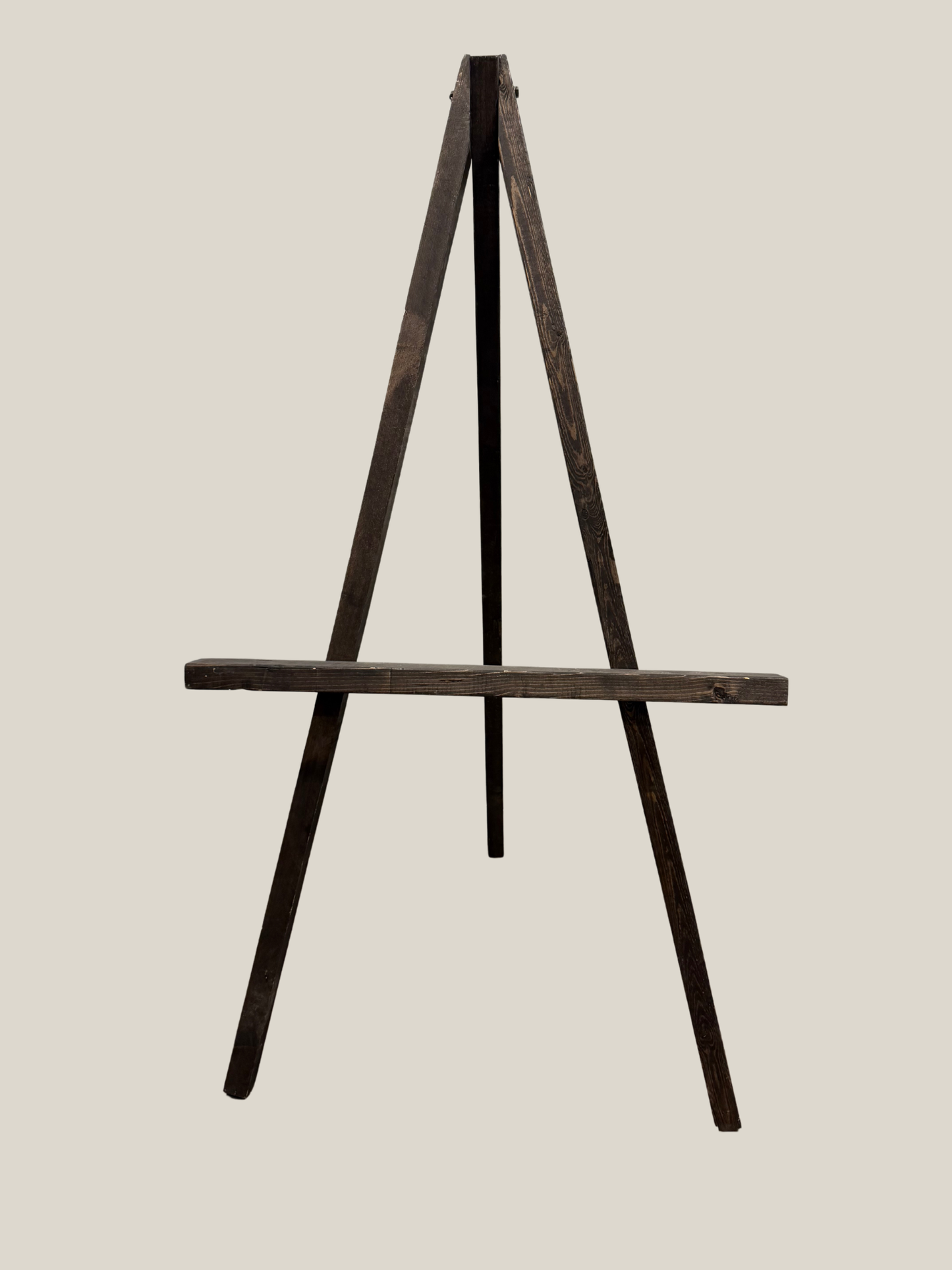 Wood Easel (stained dark brown)