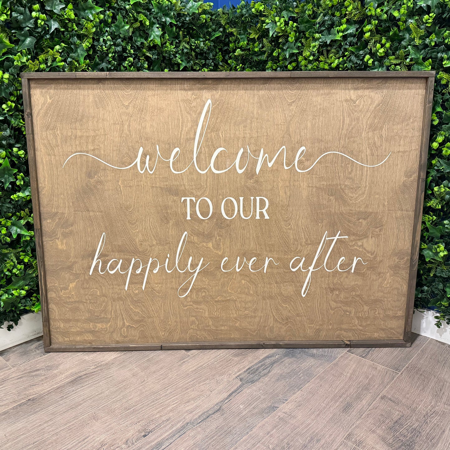 Welcome to our happily ever after